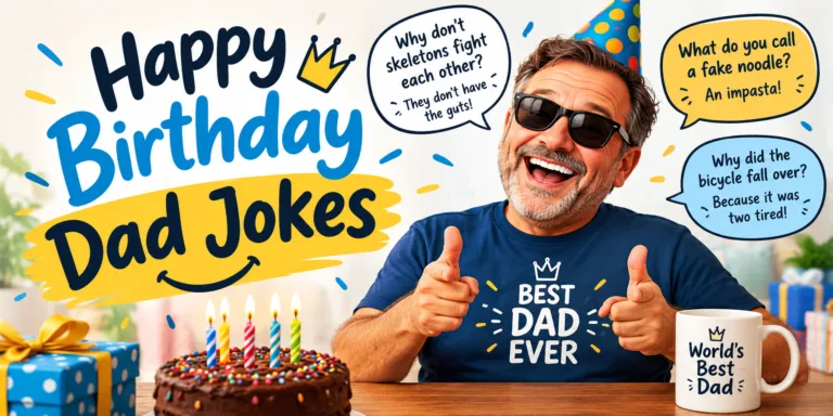 Happy Birthday Dad Jokes: Funny Lines to Make Dad Smile